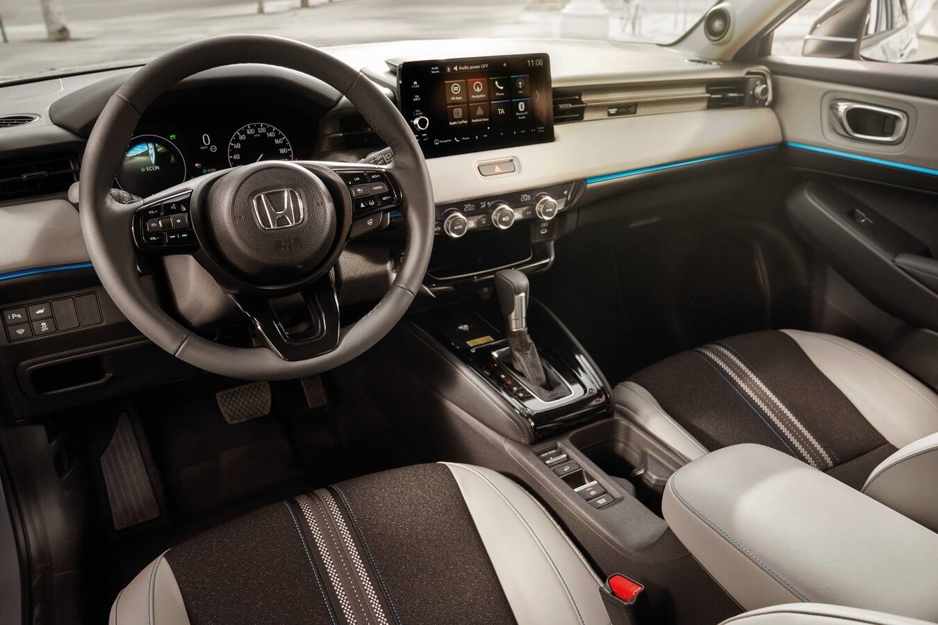 Intérieur du Honda HR-V Advance Sport avec écran Honda CONNECT 9 pouces